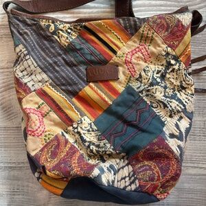 Lucky Brand One-of-a-Kind Design Sample Patchwork Bag - Never Produced